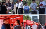 喜迎新同學｜校領(lǐng)導深入新生報到現(xiàn)場、公寓、餐廳走訪慰問新生及家長