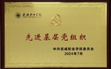 喜報！學院黨總支獲2024年武威職業(yè)學院“先進基層黨組織”榮譽稱號