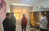 黨委委員、副院長(zhǎng)田迎春督查學(xué)院來華留學(xué)生疫情防控和線上學(xué)習(xí)