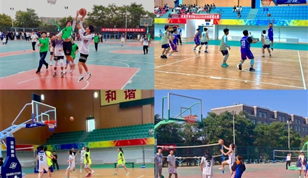 武威職業(yè)技術(shù)大學(xué)2025年校園籃球比賽圓滿(mǎn)結(jié)束