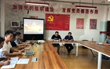 電子信息工程系黨總支開展“重溫入黨誓詞，牢記入黨初心”主題黨日活動