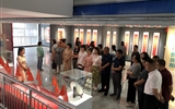 經(jīng)濟管理系黨總支開展參觀“紅色文化藝術館”，獻禮建黨100周年活動